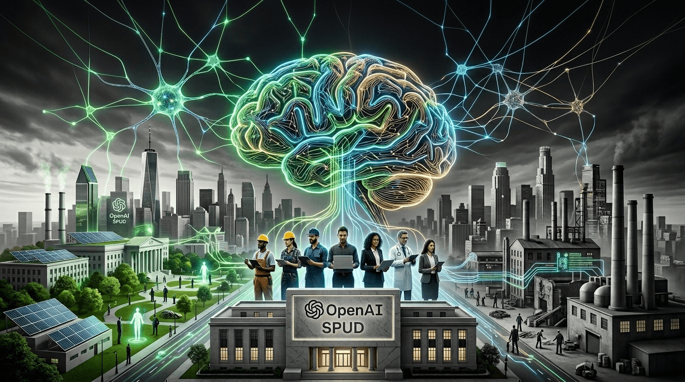 OpenAI's New Deal for Superintelligence: SPUD, Robot Taxes, and a 4-Day Workweek